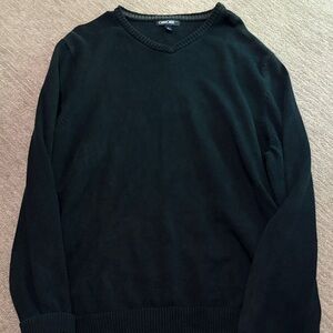 Cherokee Classic Black V-Neck Sweater